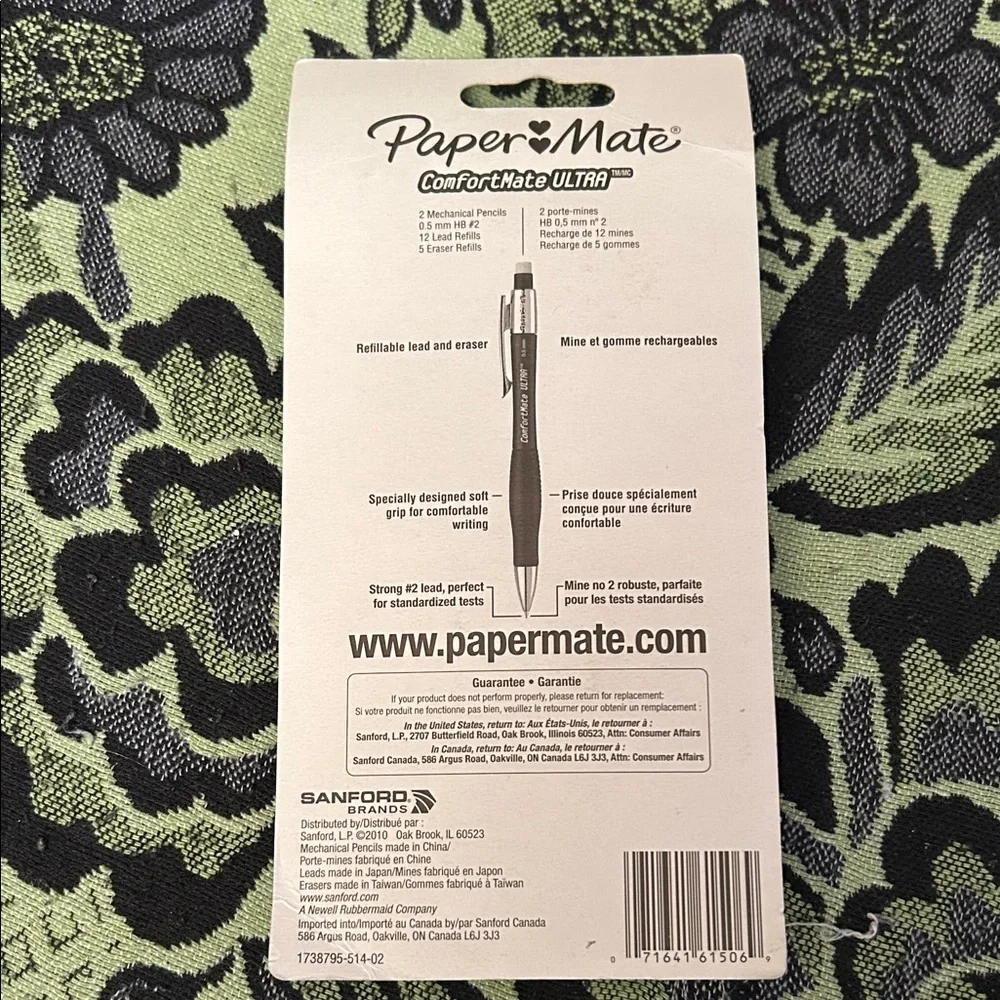 Black Mechanical Pencil Set